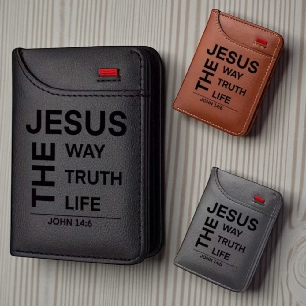 Religious Black Men’s Wallet